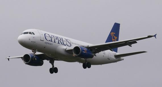 'Cyprus Airways Airbus A320' - Cyprus